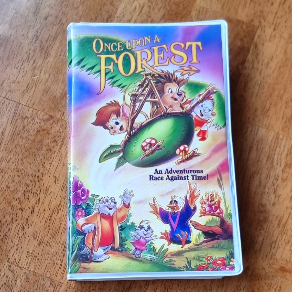 Once Upon a Forest VHS Tape Clamshell Case 1993